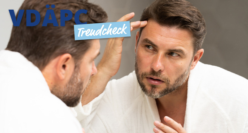 VDÄPC Trendcheck #15 Haarausfall, Behandlung und moderne Methoden