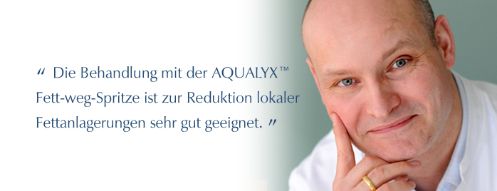 Erfahrungen mit der AQUALYX™ Fett-weg-Spritze - Expertengespräch mit dem zertifizierten AQUALYX™ Anwender Dr. Jens Baetge