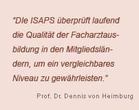 Prof. Dr. von Heimburg - Arbeit der ISAPS