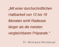 Dr. Michaele Montanari - V-Effekt mit Radiesse