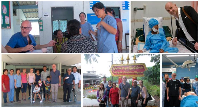 INTERPLAST Hilfseinsätze in Burma, Iran, Philippinen mit Dr. Nuri Alamuti
